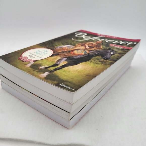 American Girl Book Lot Beforever Character KAYA * CAROLINE * SAMANTHA * NANEA * - Picture 8 of 12